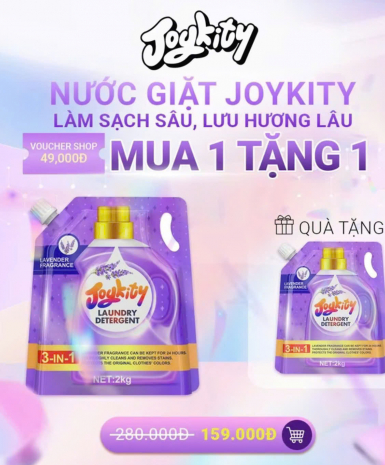 ( Mua 1 tặng 1) Nước giặt xả Joykity hương Lavender